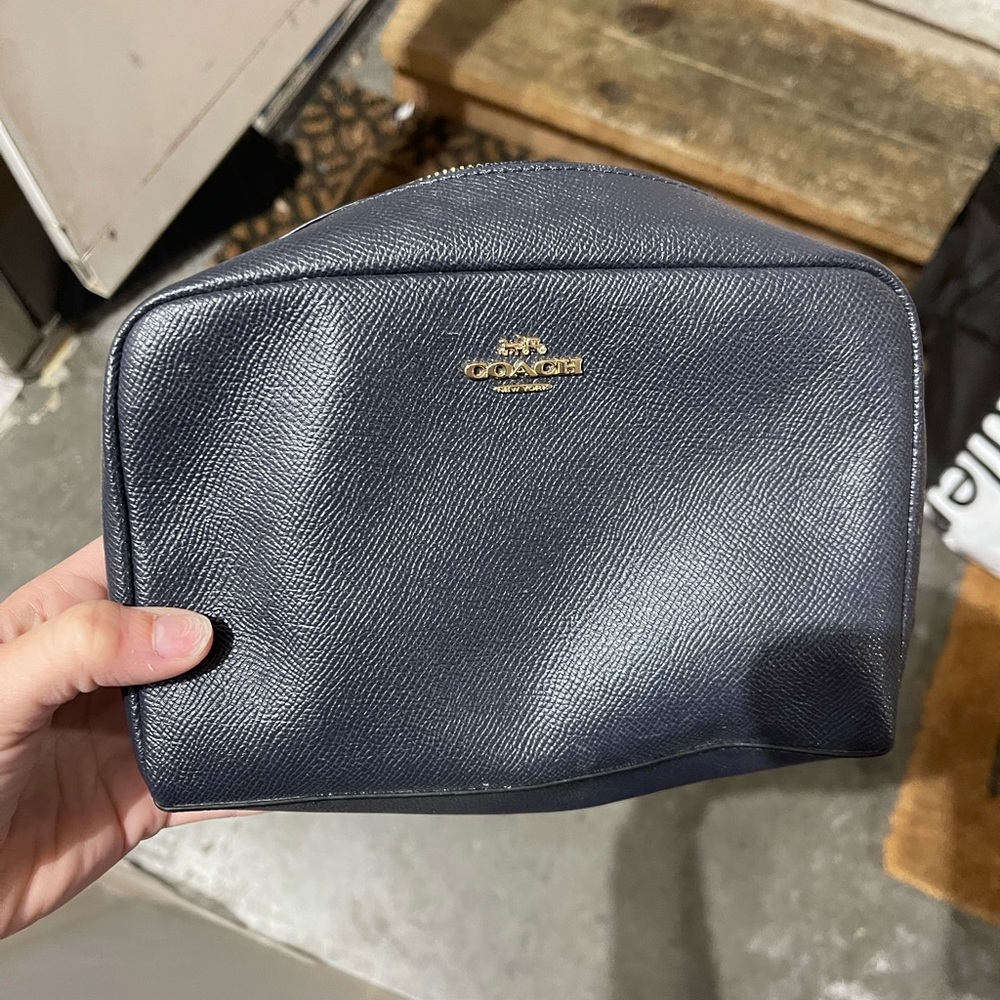 Coach cosmetic bag